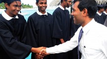 Graduates from the Apprenticeship Programme at Four Seasons Resorts Maldives